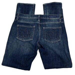 Rock & Republic Berlin Denim Jeans 10M Medium Wash Cotton/Spandex Blend